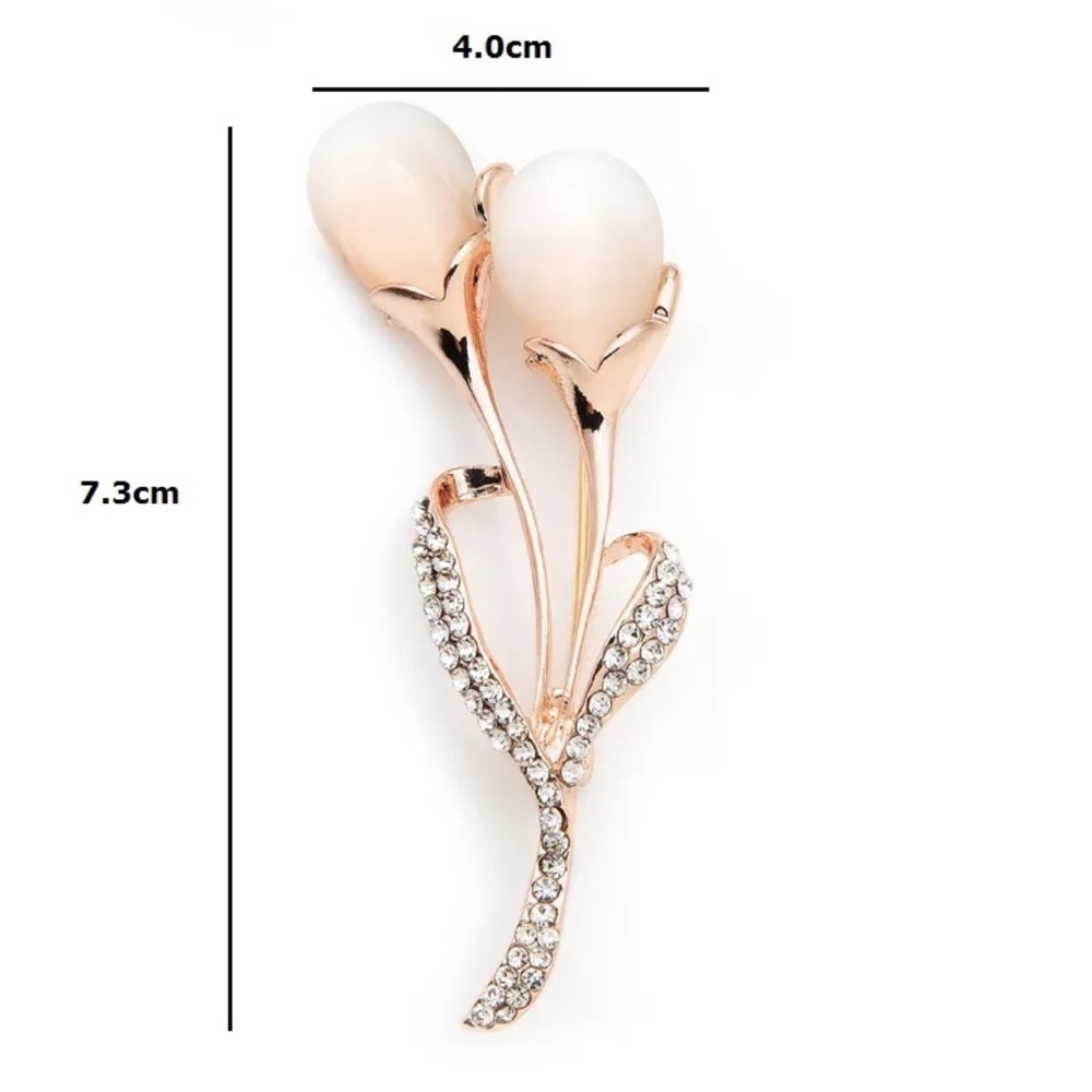 Tulip Brooch - Picture 2 of 4